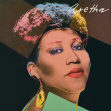 Aretha Franklin 1986 album cover artwork by Andy Warhol