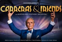 Mark Vincent performing at Carreras & Friends with José Carreras at The Gabba