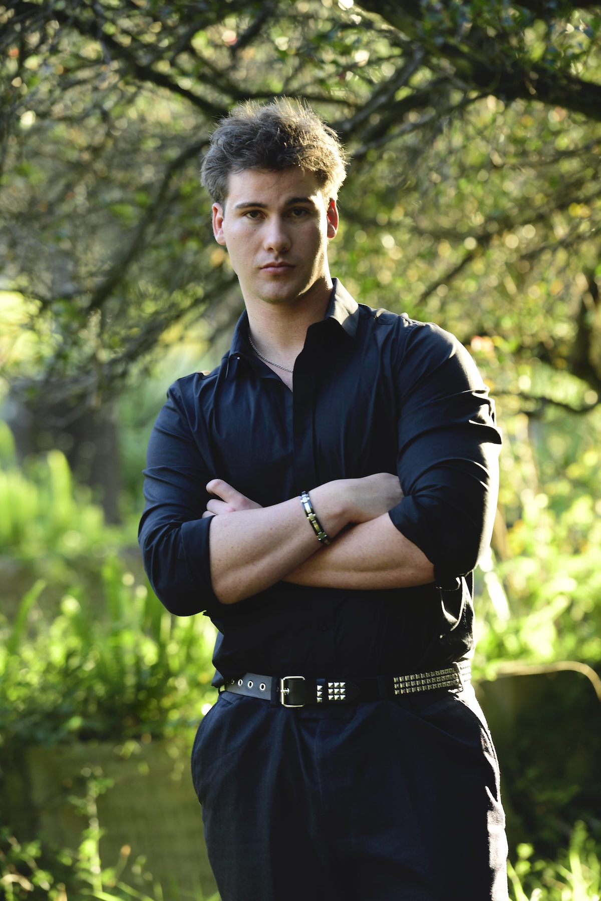 Hunter, Gold Coast singer-songwriter, promoting his debut single The Ballad Of Zelda.