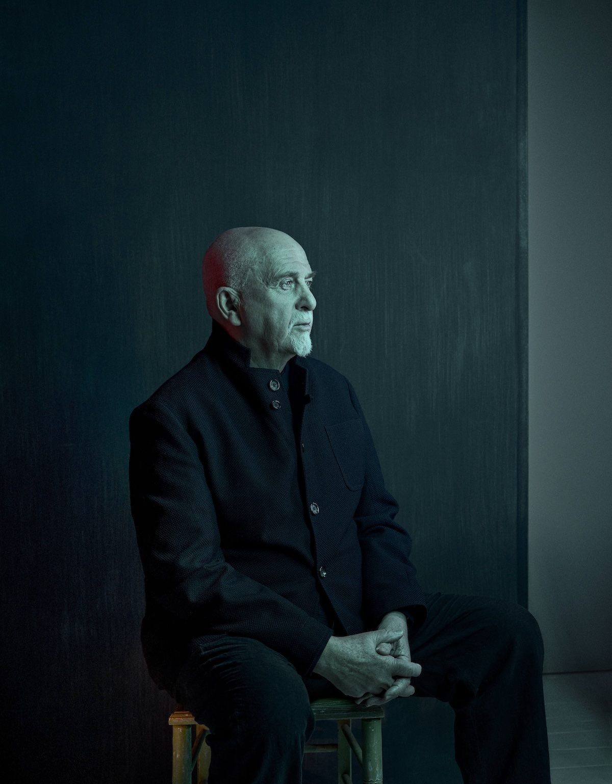 Peter Gabriel portrait by Nadav Kander for new album o\i