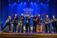 The HU performing at UNESCO headquarters in Paris during the Pump Up The Volume For Peace event on 26 October 2026.